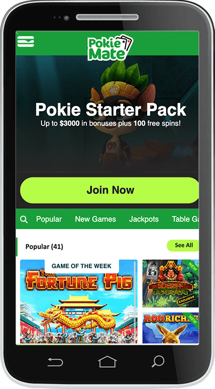 pokie mate free chips